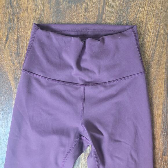 Lululemon Wunder Train High-Rise Tight 25" - Cassis - Size 4 - Style # W5CQDS - Picture 4 of 8
